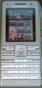 Sony Ericsson K770i star heaven silver