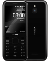 Nokia 8000 4G Single-SIM onyx black