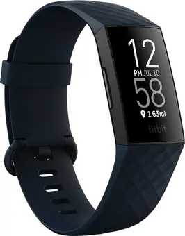 Fitbit Charge 4 activity tracker steel blue