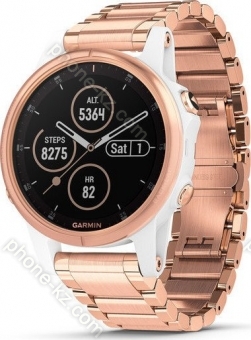 Garmin Fenix 5S Plus Sapphire rose gold with metal bracelet 