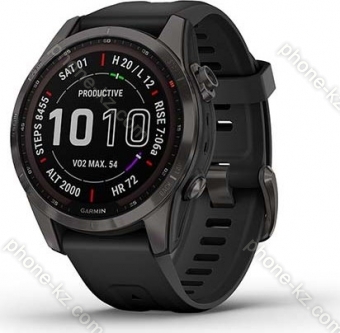 Garmin Fenix 7S Sapphire solar slate grey titan/black 