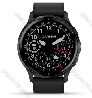 Garmin Venu 3 slate/black leather 