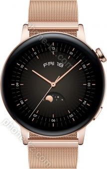 Huawei Watch GT 3 elegant 42mm Light Gold Milanese 