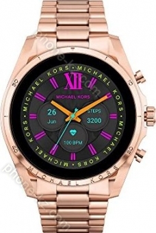 Michael Kors Smartwatch Gen 6 Bradshaw rose gold with link bracelet rose gold 