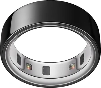 Oura ring 4 size 6 black