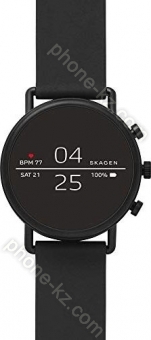 Skagen Connected Falster 2 black with silicone bracelet black 