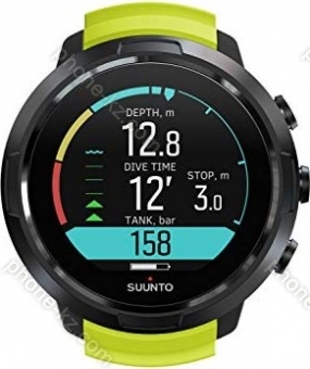 Suunto D5 dive computer black lime 
