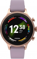 Fossil Gen 6 Smartwatch 42mm purple Silicone 