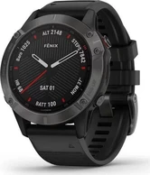 Garmin Fenix 6 Sapphire carbon grey dlc/black
