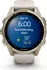 Garmin Fenix 8 43mm Sapphire Soft gold/fog grey-dark sandstone silicone