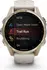 Garmin Fenix 8 43mm Sapphire Soft gold/fog grey-dark sandstone silicone