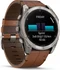 Garmin Fenix 8 51mm Sapphire titanium/chestnut leather