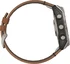 Garmin Fenix 8 51mm Sapphire titanium/chestnut leather