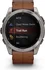 Garmin Fenix 8 51mm Sapphire titanium/chestnut leather