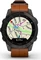 Garmin epix 2 Sapphire black titanium/chestnut leather