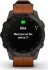 Garmin epix 2 Sapphire black titanium/chestnut leather 