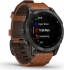 Garmin epix 2 Sapphire black titanium/chestnut leather 