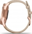 Garmin vivomove Luxe activity tracker light sand/18k rose gold 