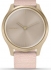 Garmin vivomove Style activity tracker blush pink woven/light gold 