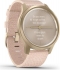 Garmin vivomove Style activity tracker blush pink woven/light gold 