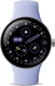 Google pixel Watch 4 (LTE) 41mm polished Silver with sport wristlet Iris