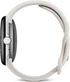 Google pixel Watch 4 (LTE) 41mm polished Silver with sport wristlet Porcelain