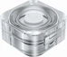 Samsung Galaxy ring size 12 titanium Silver