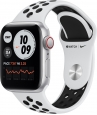 Apple Watch Nike SE (GPS + cellular) 40mm silver with sport wristlet platinum/black 