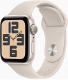 Apple Watch SE 2022 (GPS) 40mm Polarstern with sport wristlet S/M Polarstern 
