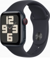 Apple Watch SE 2022 (GPS + cellular) 40mm midnight with sport wristlet M/L midnight 