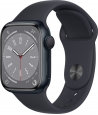 Apple Watch Series 8 (GPS) 41mm aluminium midnight with sport wristlet midnight 