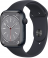 Apple Watch Series 8 (GPS) 45mm aluminium midnight with sport wristlet midnight 