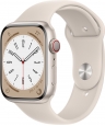 Apple Watch Series 8 (GPS + cellular) 45mm aluminium Polarstern with sport wristlet Polarstern 