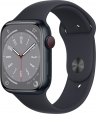 Apple Watch Series 8 (GPS + cellular) 45mm aluminium midnight with sport wristlet midnight 