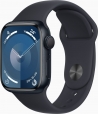 Apple Watch Series 9 (GPS) 41mm aluminium midnight with sport wristlet S/M midnight 