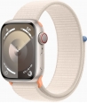 Apple Watch Series 9 (GPS + cellular) 41mm aluminium Polarstern with Sports Loop Polarstern 