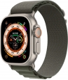 Apple Watch Ultra with Alpine Loop Small green