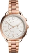 Fossil Q hybrid Accomplice stainless steel rose...