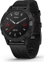 Garmin Fenix 6 Sapphire black dlc/heathered red...