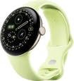 Google pixel Watch 4 (Wi-Fi) 41mm Champagne Gold with sport wristlet Lemongrass
