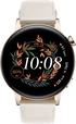 Huawei Watch GT 3 elegant 42mm Light Gold white Leather