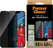PanzerGlass Privacy Screen Protector ultra wide Fit для Эпл Айфон 16e