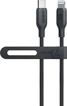 Anker 541 USB-C to Lightning cable (bio-Based) 0.9m black
