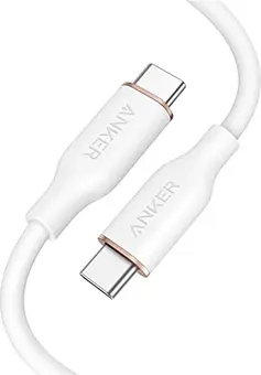 Anker Powerline III flow USB-C/USB-C 0.9m Cloud white