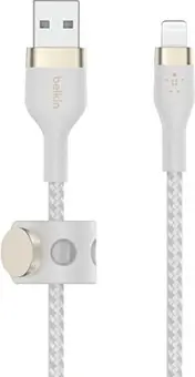 Belkin BoostCharge Pro Flex USB-A/Lightning cable 2.0m white