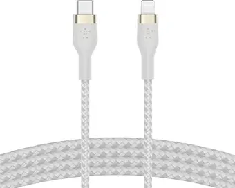 Belkin BoostCharge Pro Flex USB-C/Lightning cable 2.0m white