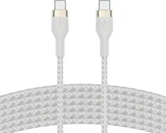 Belkin BoostCharge Pro Flex USB-C/USB-C cable 3.0m white