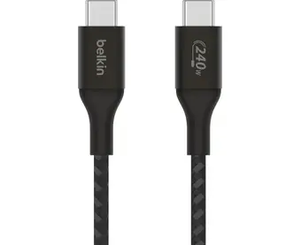 Belkin BoostCharge USB-C/USB-C 240W cable 1.0m black