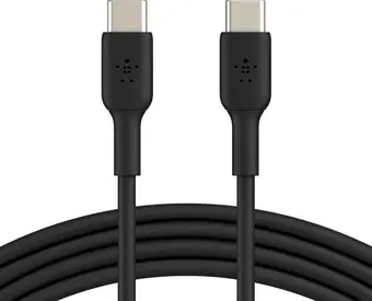 Belkin BoostCharge USB-C to USB-C cable with strap 2.0m black