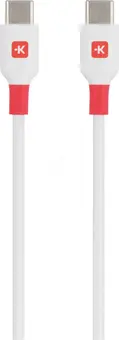 Skross USB cable USB 2.0 USB-C plug 0.15m white